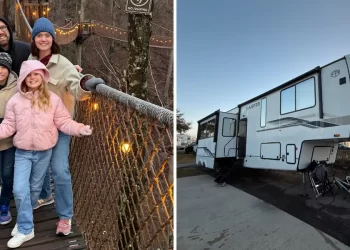 A Family of 4 Lives in an RV Full Time to Pay Off Debt While Traveling
